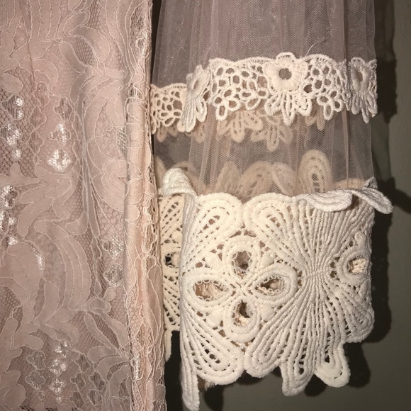Pink Lace Romper - Picture 5 of 8